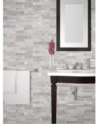 Плитка керамическая Emigres Brick XL Blanco настенная 25х75